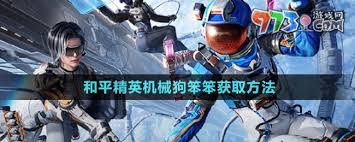 和平精英机械狗笨笨全攻略：解锁途径与实战技巧深度解析